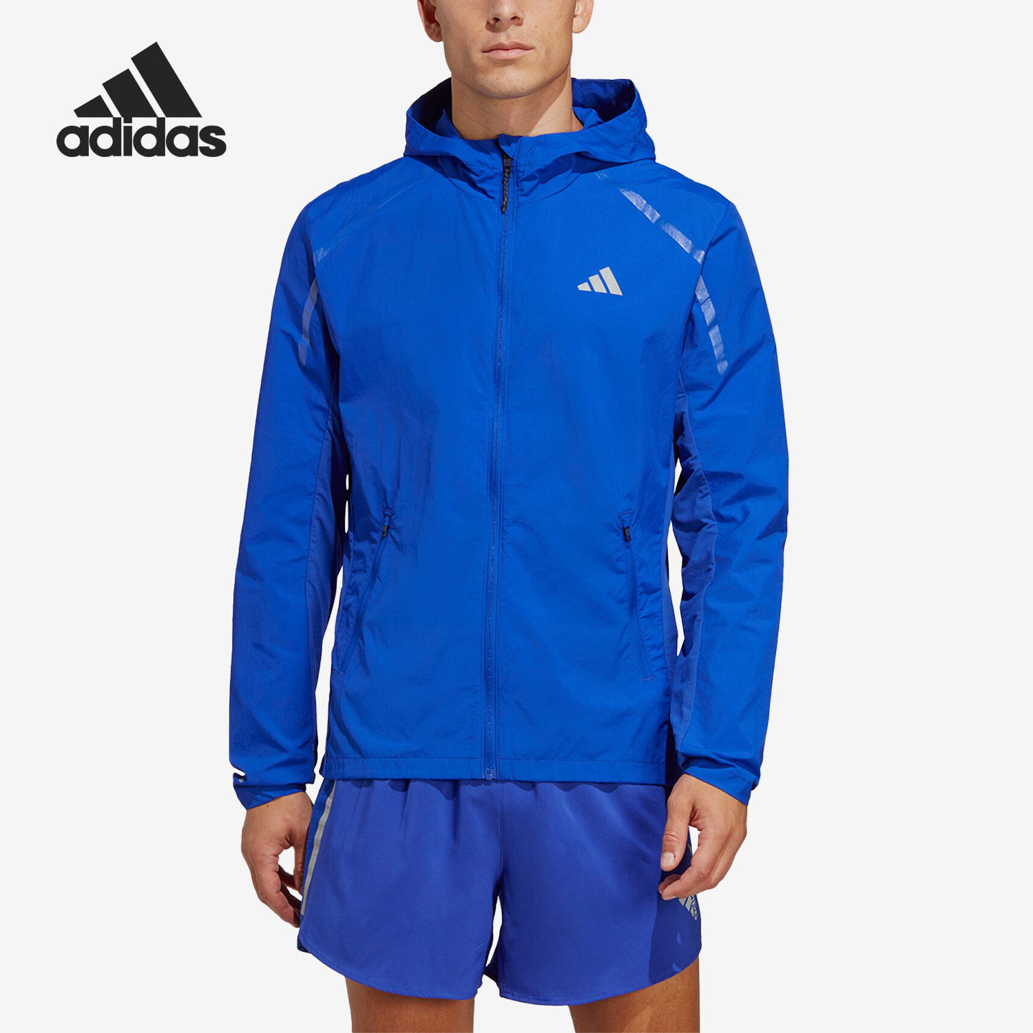 Adidas/阿迪达斯正品当季新款男子跑步运动夹克外套IB8266,运动服/休闲服装,运动茄克/外套,淘宝优惠券,粉丝福利购,淘宝优惠卷