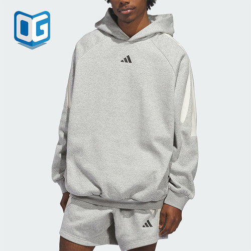 Adidas/阿迪达斯正品BasketbalBasketbalFLEC经典连帽卫衣KB7540