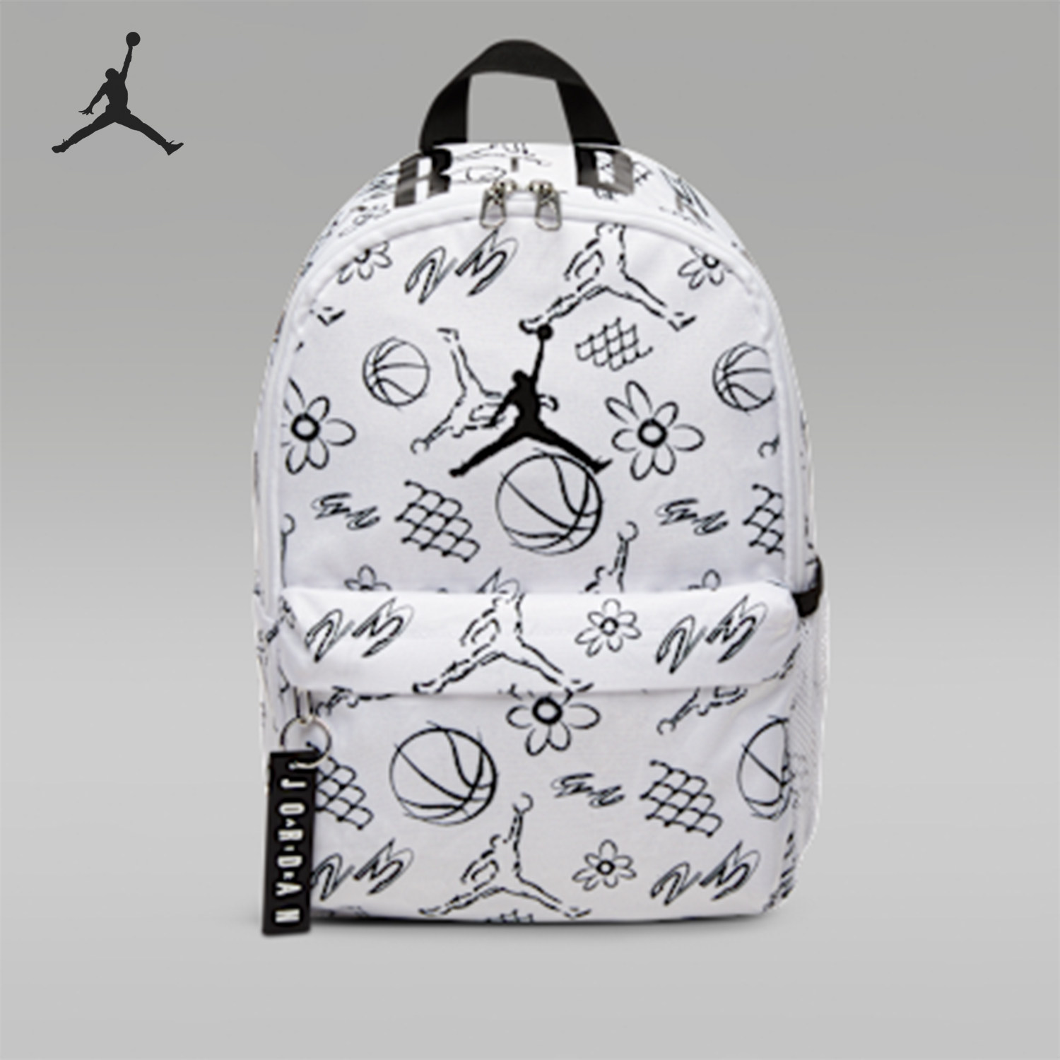Nike/耐克正品JORDAN男女印花户外运动休闲双肩包DV5304-101,运动包/户外包/配件,双肩背包,淘宝优惠券,粉丝福利购,淘宝优惠卷