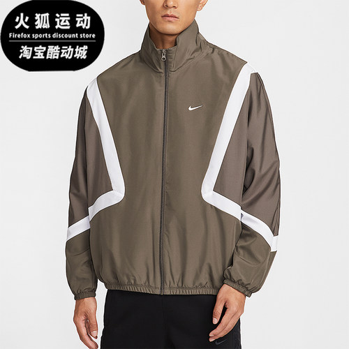 Nike/耐克正品2025夏季男士轻盈梭织经典复古宽松外套IM3355-004