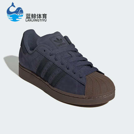 Adidas/阿迪达斯正品三叶草男女系带贝壳头耐磨低帮板鞋JQ3226