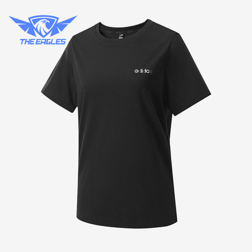 Adidas/阿迪达斯正品简约圆领套头T恤女休闲经典舒适短袖KQ5380