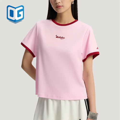 Adidas/阿迪达斯正品RINGERT-SHIRT新款女亲柔短袖T恤KZ2332