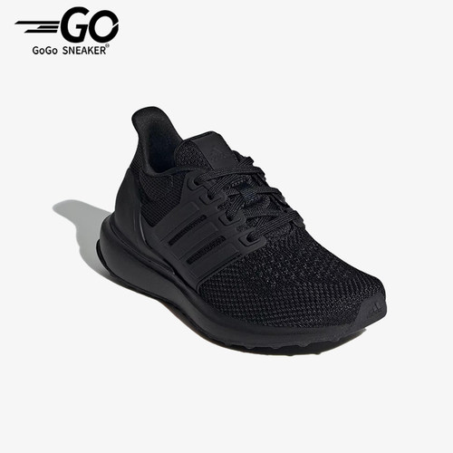 Adidas/阿迪达斯正品UBOUNCEDNA中小童儿童经典黑色跑步鞋IF6805