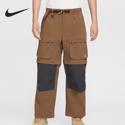 Nike/耐克正品2025冬季款男士工裝耐穿拼接长裤HV0592-235