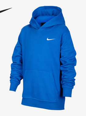 Nike/耐克正品TEAM CLUB大童时尚简约宽松休闲卫衣IB8746-450