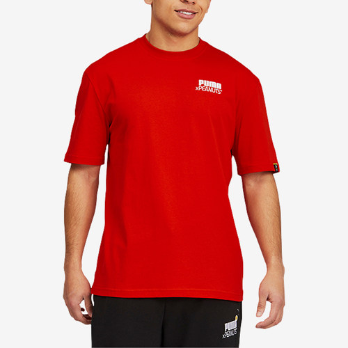 Puma/彪马正品新款男子简约时尚透气休闲短袖T恤530616-11