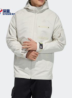 Adidas/阿迪达斯正品春季新款男士经典训练连帽夹克外套GP0991