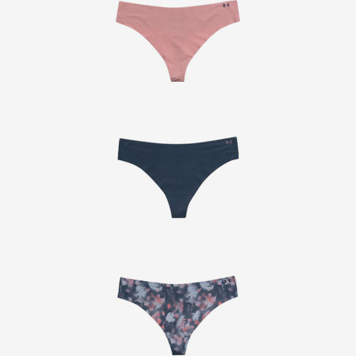 UA/安德玛正品2026新款女子柔软舒适运动休闲三角内裤1383894-014