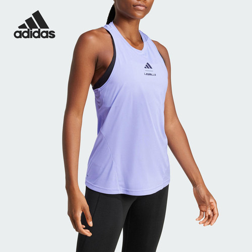 Adidas/阿迪达斯正品夏季新款女士运动训练健身背心JN1297