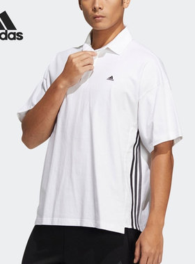 Adidas/阿迪达斯正品新款舒适透气男子运动短袖POLO衫HC9975