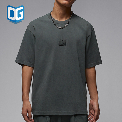 Nike/耐克正品JORDAN男士运动宽松休闲针织透气短袖HQ8939-068