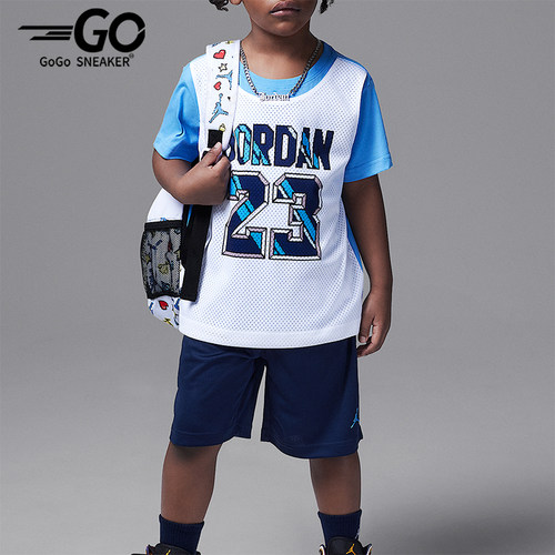 Nike/耐克正品JORDAN小童透气训练透气运动休闲套装II2550-410