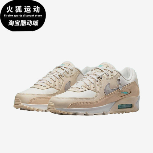 Nike/耐克正品Air Max 90女士减震气垫耐磨低帮跑步鞋DZ5194-001
