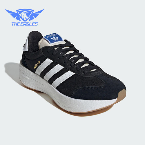 Adidas/阿迪达斯正品三叶草男女时尚潮流系带厚底运动鞋JI0836