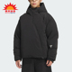 男士 Adidas 款 2025秋季 日常保暖连帽羽绒服KC2576 阿迪达斯正品