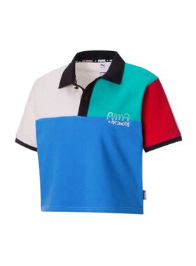 Puma/彪马正品印花宽松男女同款透气运动休闲短袖530660-75