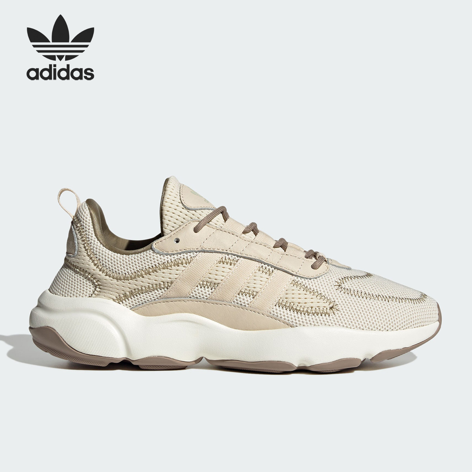 Adidas/阿迪达斯官方正品三叶草HAIWEE男女网面复古运动鞋ID0555