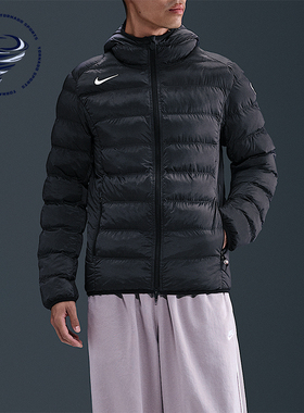 Nike/耐克正品Total90新款男黑米白色休闲经典夹克外套HV3508-010