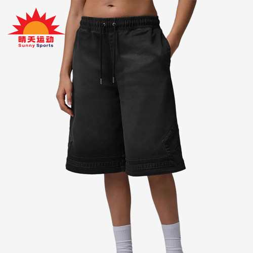 Nike/耐克正品JORDANFlightClubBigShorts牛仔经典短裤IF1137-010