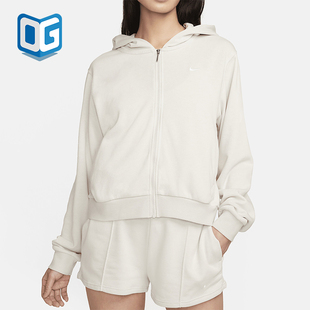 Nike/耐克正品2026女士连帽开衫休闲经典舒适运动服BV3343-100