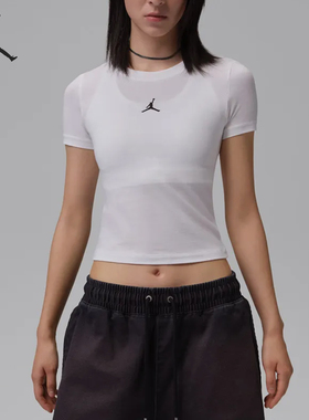 Nike/耐克正品JORDAN套头短袖T恤新款女经典短袖T恤II9929-100