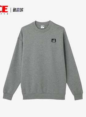 Puma/彪马正品PUMAS Crew男士印花图案针织圆领套头刺绣卫衣