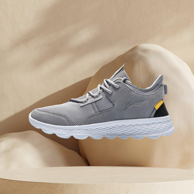 李宁跑步鞋新款秋冬季舒适时尚男鞋经典低帮运动鞋AREP013