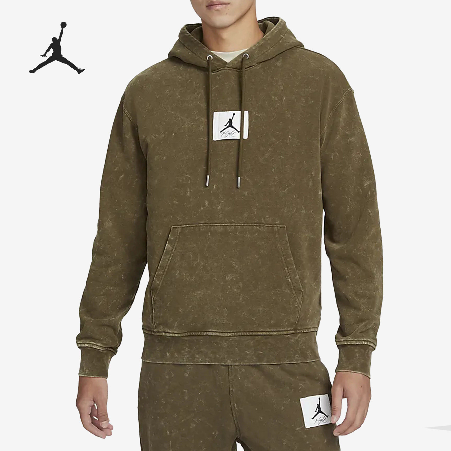 Nike/耐克官方正品Air Jordan男子休闲加绒连帽卫衣DR3088-385