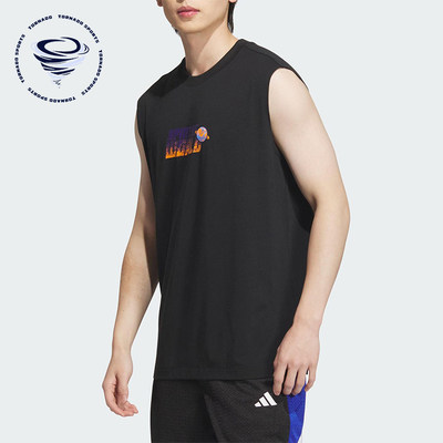 Adidas/阿迪达斯正品BB GRAPHIC TANK男士经典无袖篮球背心KC0310