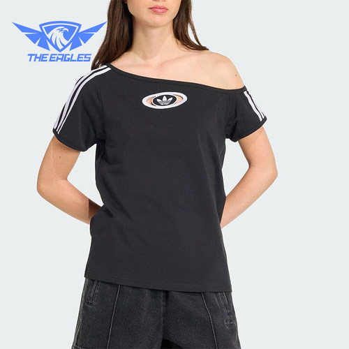 Adidas/阿迪达斯正品三叶草女士透气户外经典时尚休闲短袖KC8796