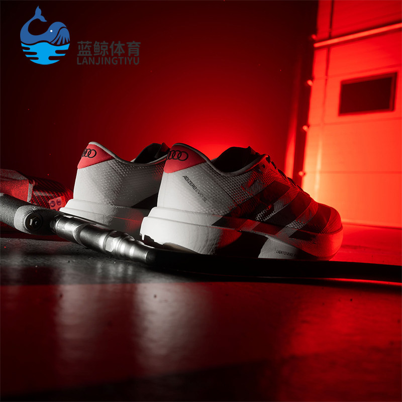 Adidas/阿迪达斯正品奥迪F1车队男士低帮缓震运动跑步鞋KJ3670