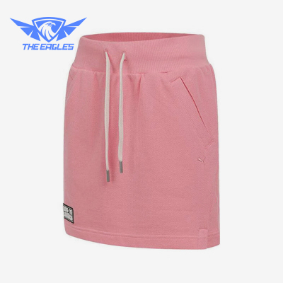 Puma/彪马正品HAUS OF CLASSICS女士休闲抽绳开衩短裙633732-27