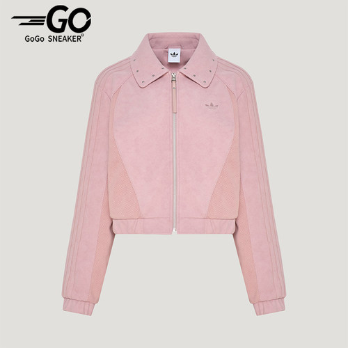 Adidas/阿迪达斯正品三叶草女士宽松短款长袖夹克外套KX3040