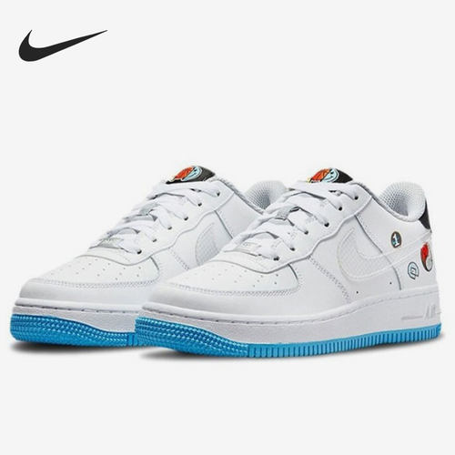 Nike/耐克正品Air Force1 AF1女子GS大童休闲板鞋DM8088-100