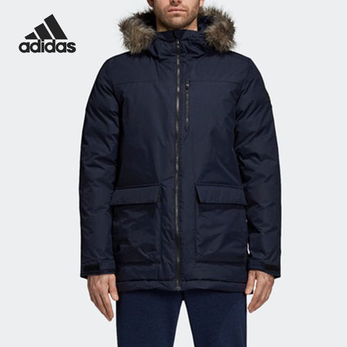 Adidas/阿迪达斯正品户外男子保暖运动棉衣夹克外套CY8602
