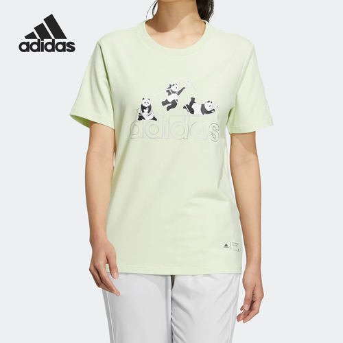 阿迪达斯正品女子运动T恤