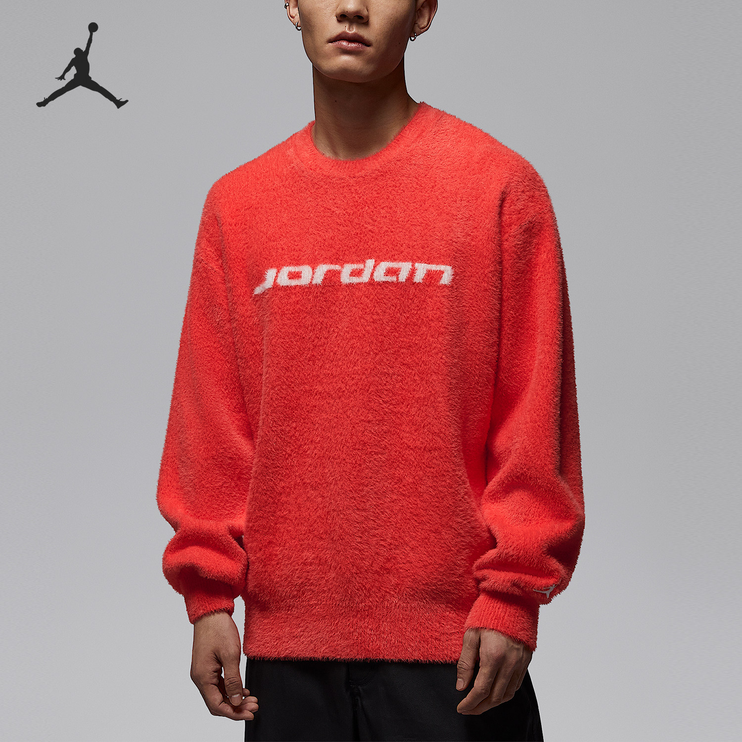 Nike/耐克正品JORDAN男士日常圆领耐穿休闲针织套头衫IF1828-673,运动服/休闲服装,运动卫衣/套头衫,淘宝优惠券,粉丝福利购,淘宝优惠卷