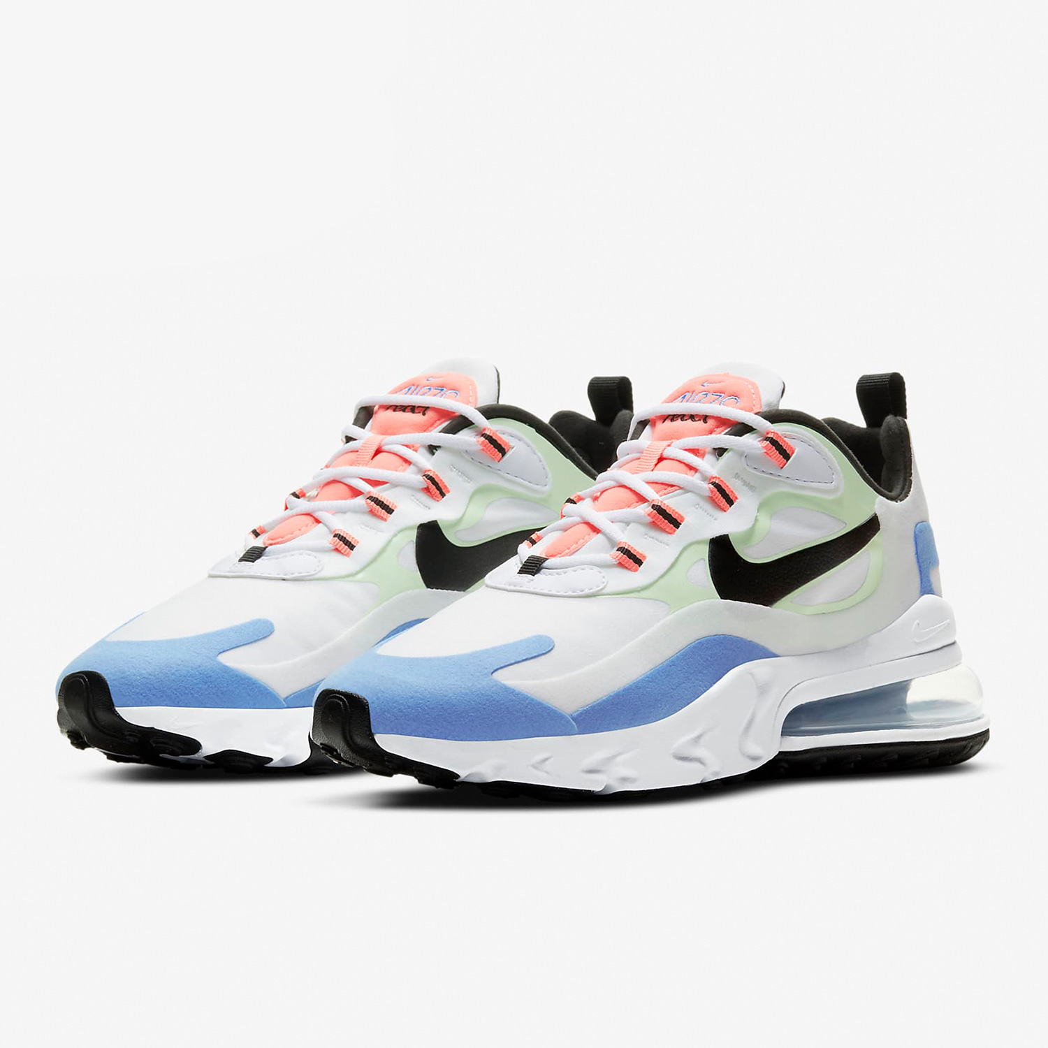 Nike/耐克正品AIR MAX 270 REACT女子运动休闲鞋气垫鞋CU7833-101