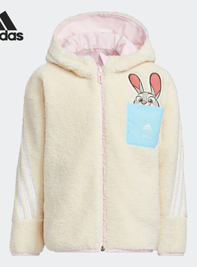 Adidas/阿迪达斯正品当季新款小童运动休闲双面穿外套IB7756
