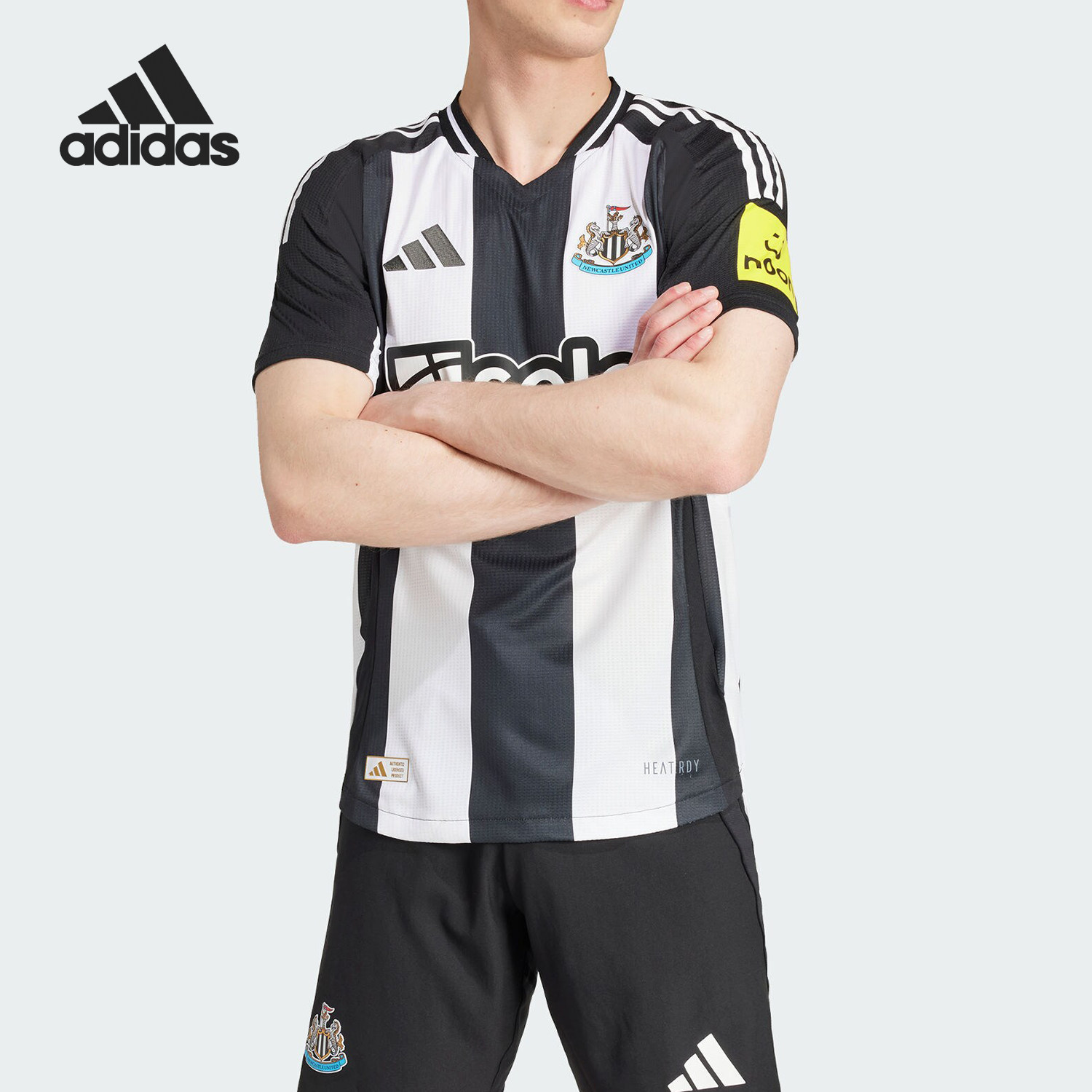 Adidas/阿迪达斯正品纽卡斯尔球员版男士足球运动球衣JJ4466