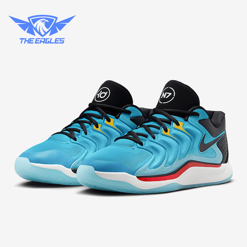 Nike/耐克正品KD17 N7男士耐磨时尚减震训练运动篮球鞋HJ9090-488