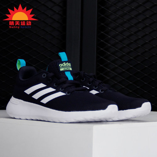 阿迪达斯大童系带轻便运动鞋