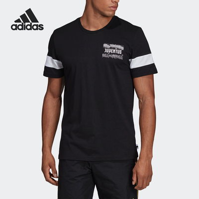 Adidas/阿迪达斯正品 男子JUVE STR GR TEE圆领短T恤 DP3926