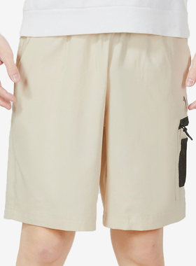 Puma/彪马正品新款男子运动健身宽松透气短裤675581-88