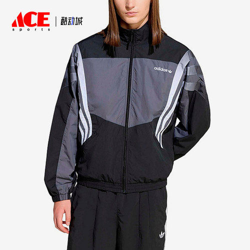 Adidas/阿迪达斯正品男士开衫常规长袖运动宽松外套KS8326