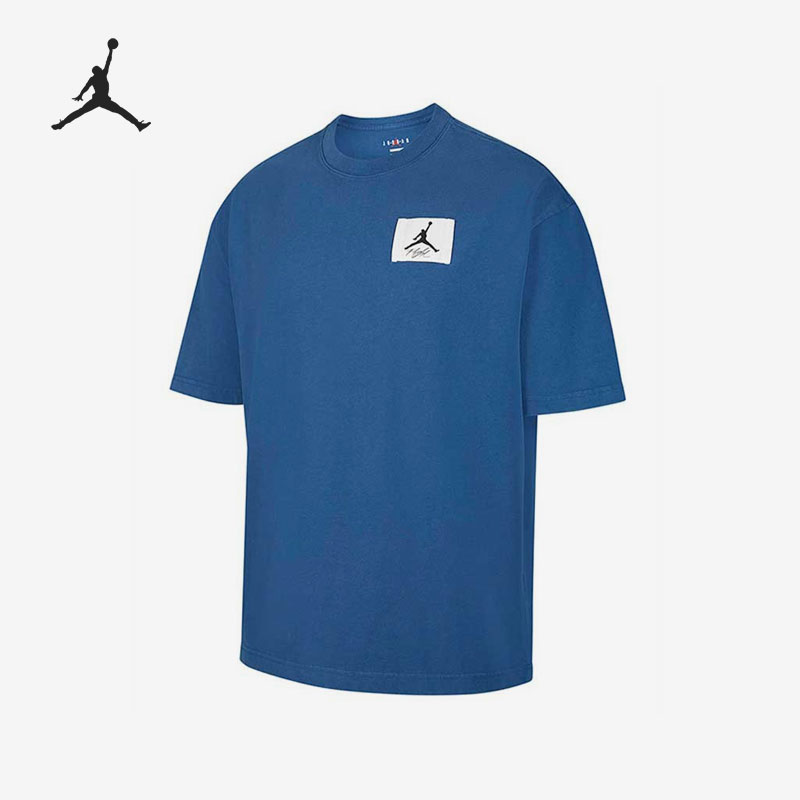 Nike/耐克官方正品JORDAN篮球训练男子运动圆领短袖T恤DZ0605-712