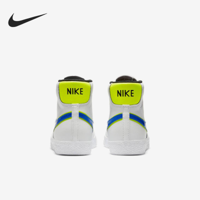Nike/耐克正品Blazer GS女子大童高帮经典时尚板鞋DB4677-100