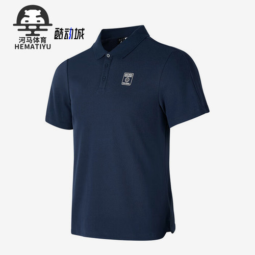 斯凯奇男士针织休闲POLO衫