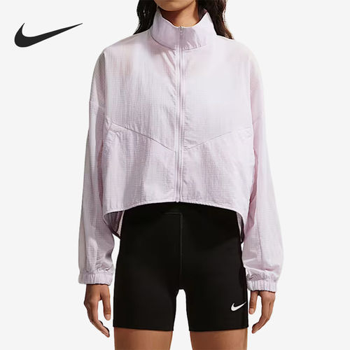 Nike/耐克正品女士短款时尚立领简约拉链长袖外套IF0588-583